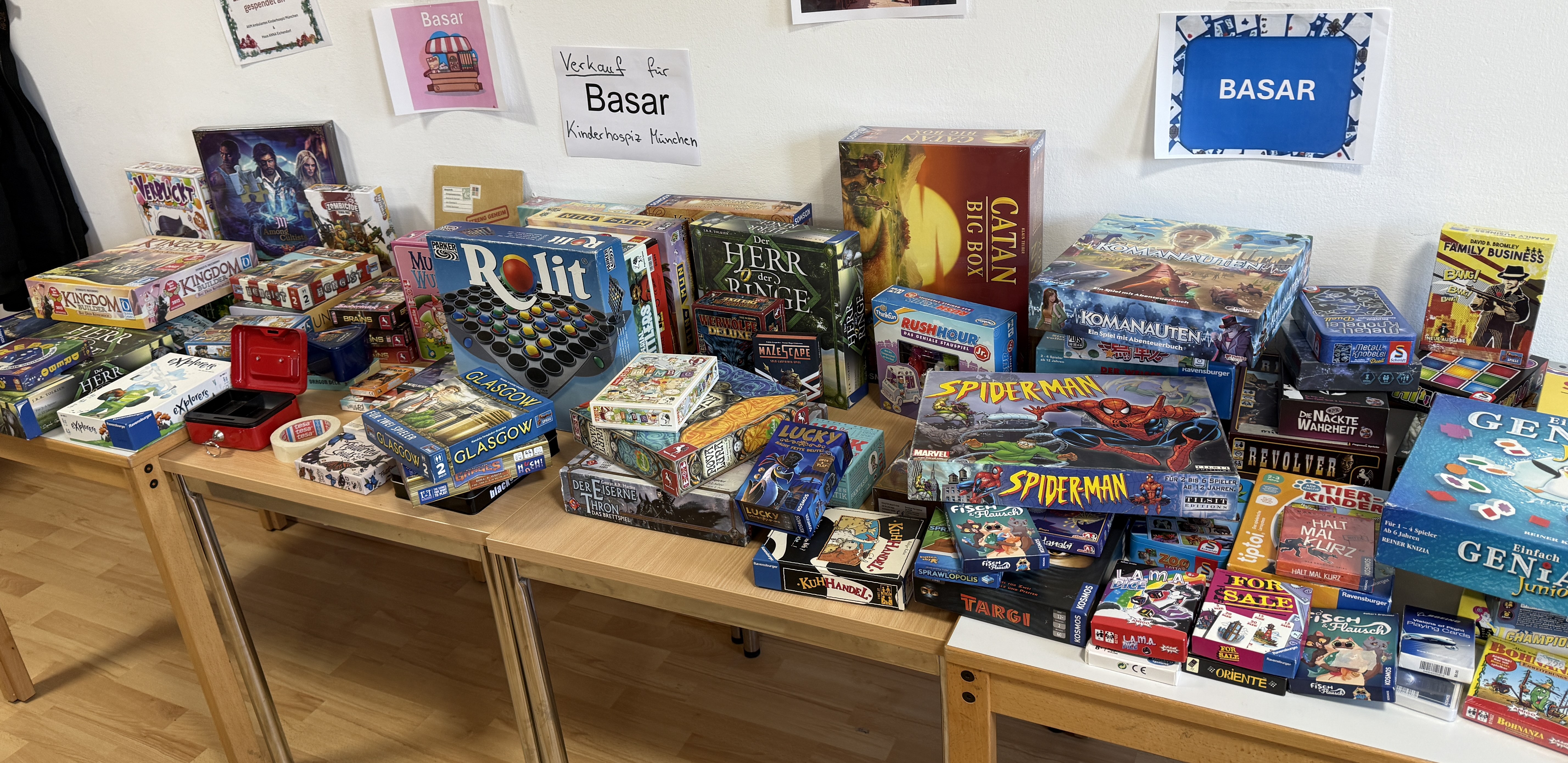 Brettspiele spenden für den guten Zweck – Charity-Aktion von Board Games Munich eV